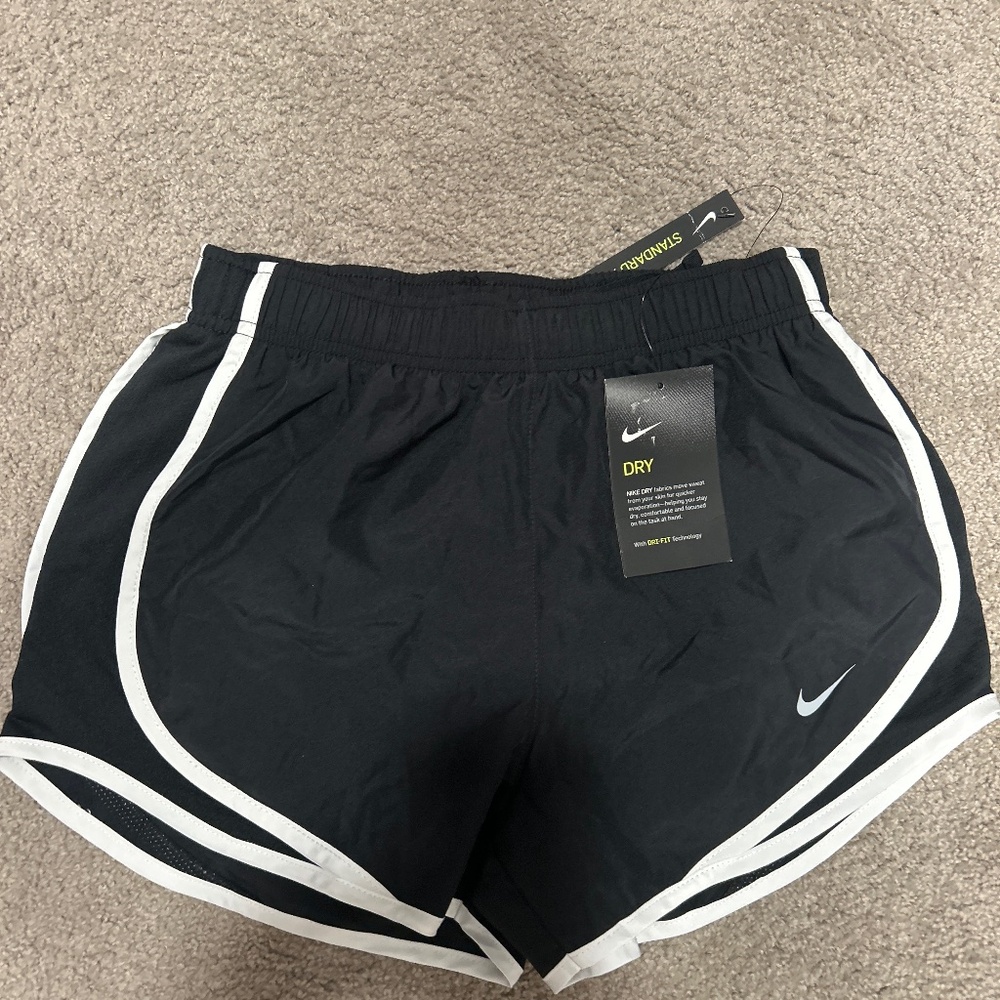 Nike black athletic shorts